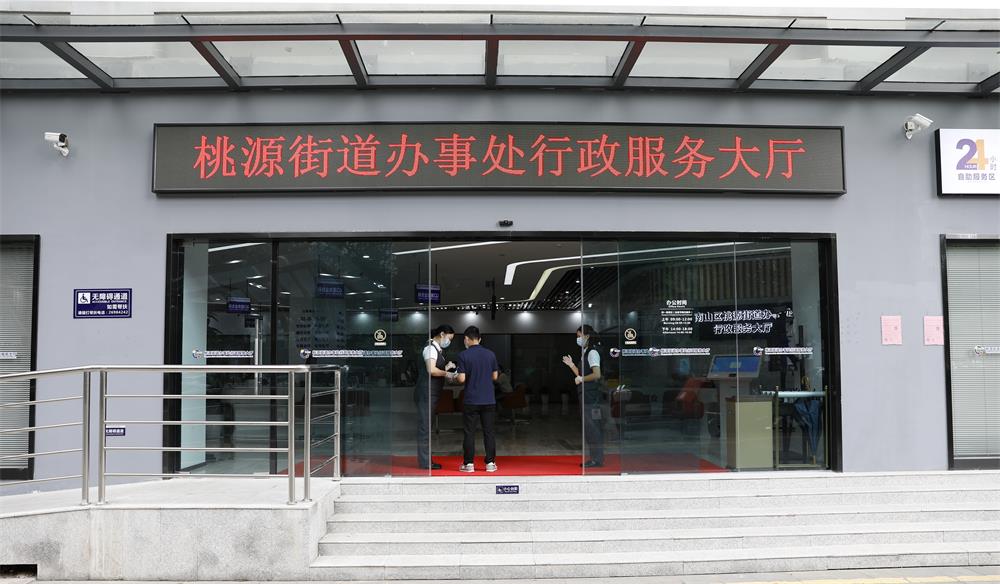 桃源街道行政服务大厅